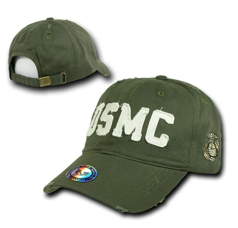 1 Dozen Military Vintage Washed Cotton Twill Polo Distresse Hats Caps Wholesale Lots