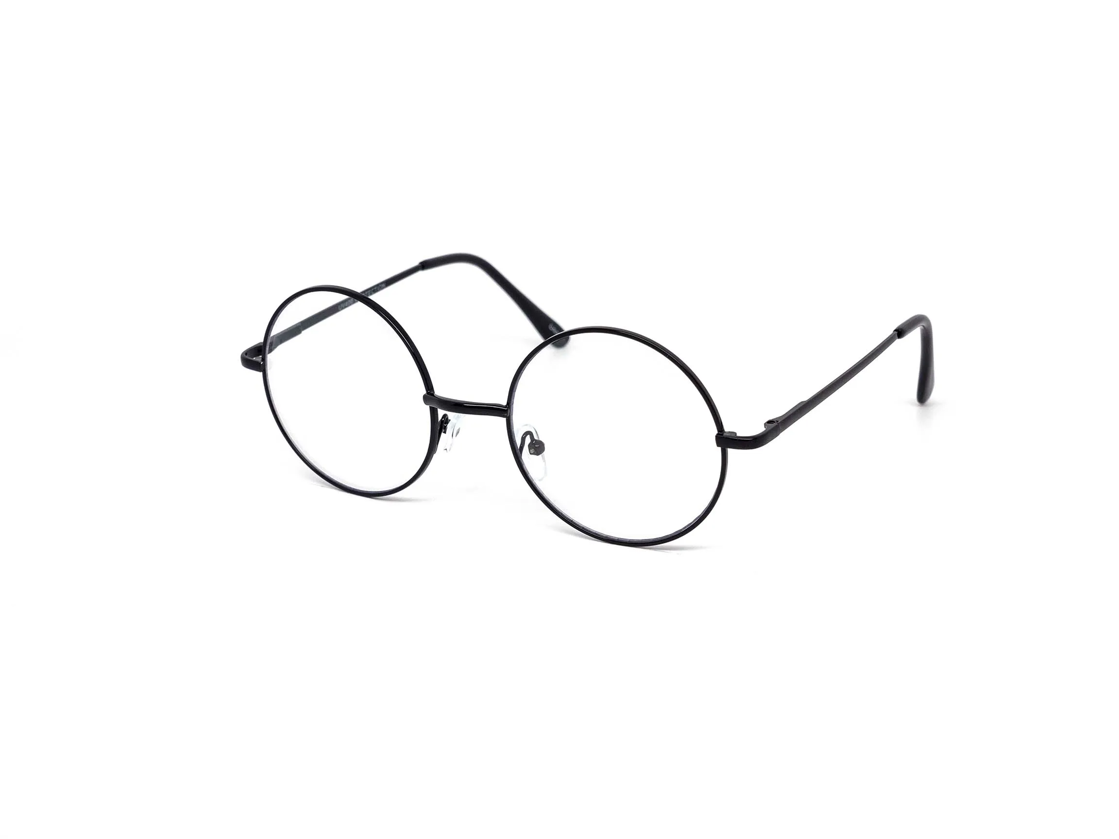 12 Pack: Circle Clear Metal Wholesale Glasses