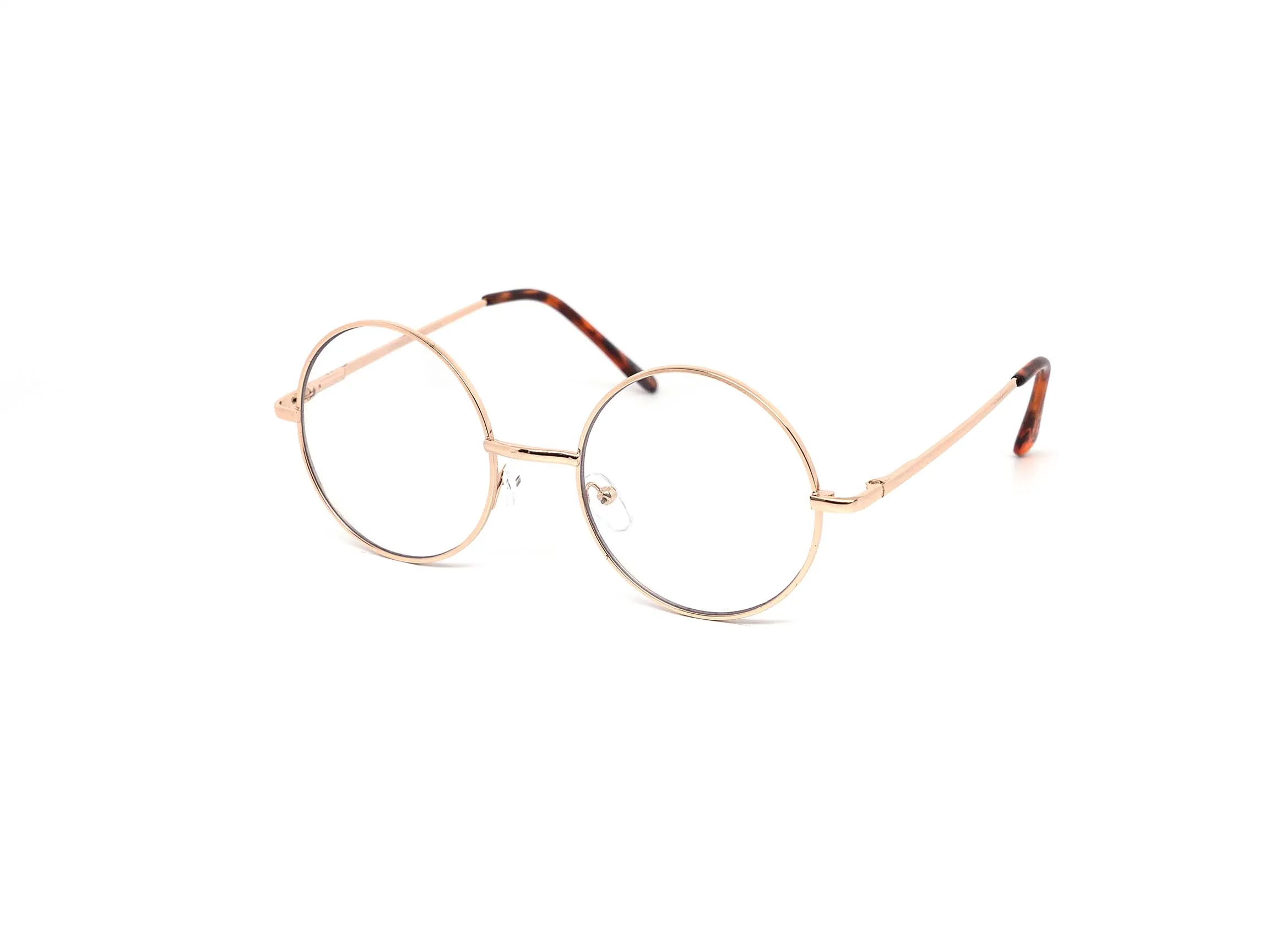 12 Pack: Circle Clear Metal Wholesale Glasses