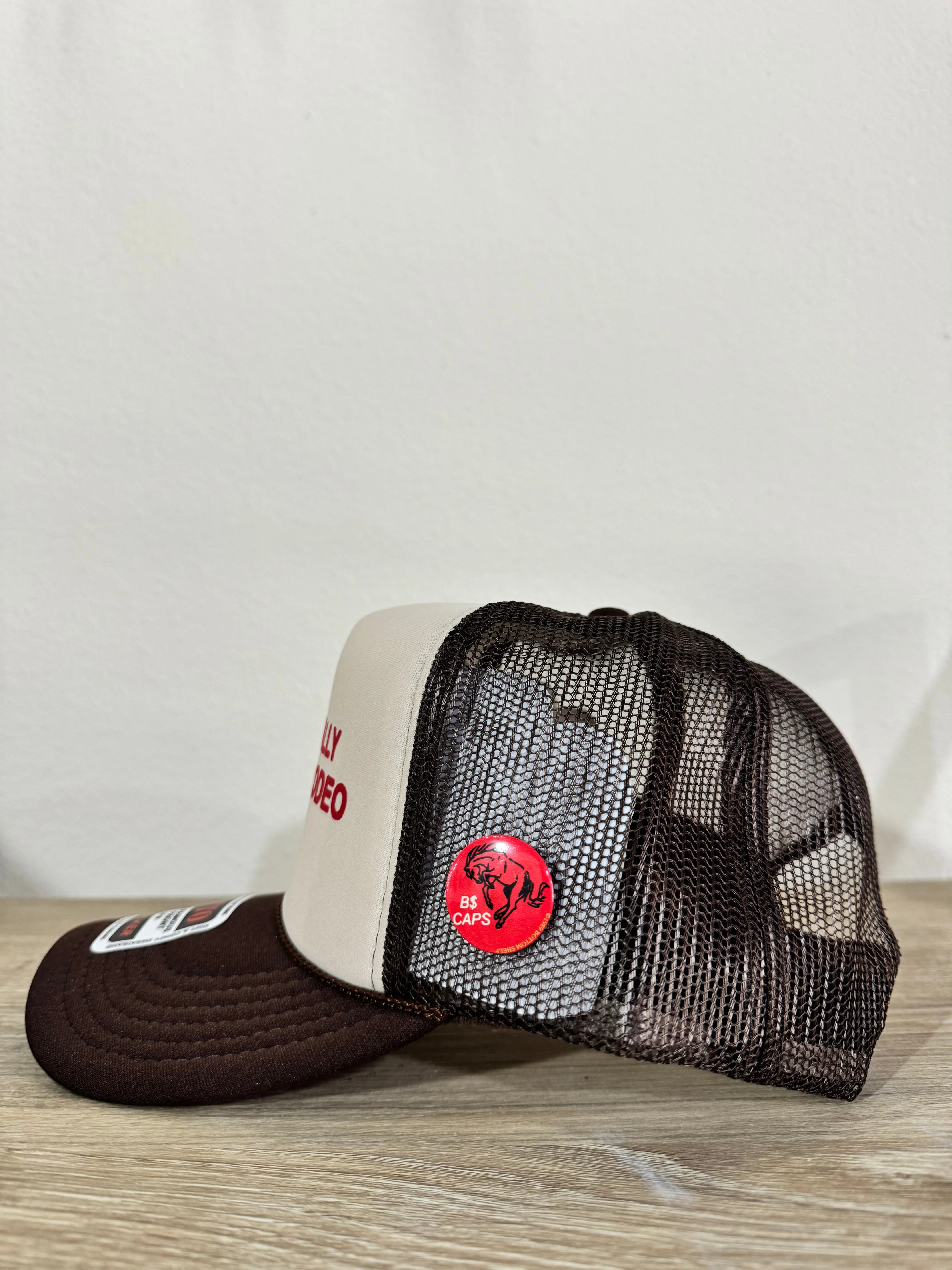 1st Rodeo Snapback Hat in Brown