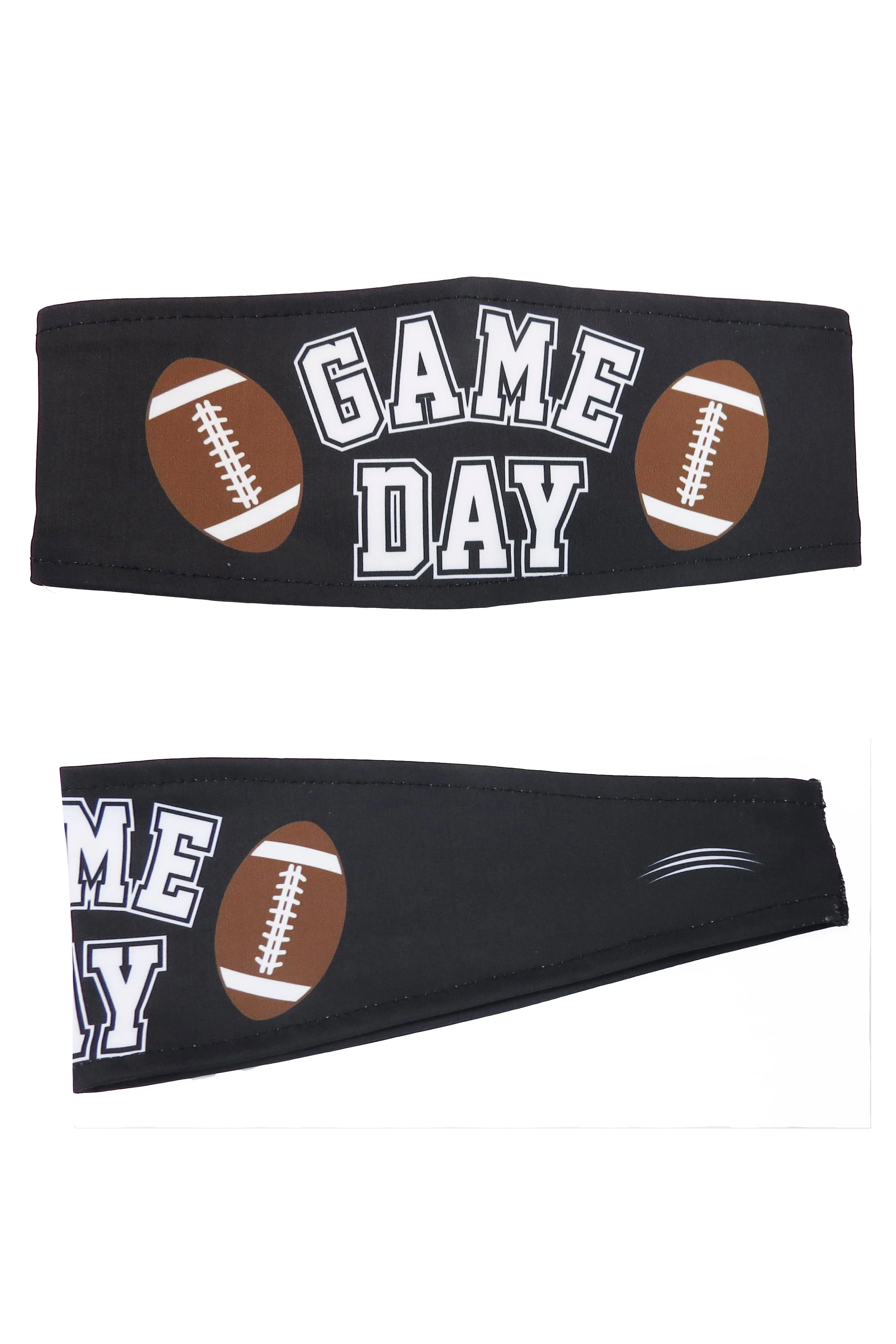 5416 - REVERSIBLE Game Day Football Headbands (Various Prints) - FINAL SALE