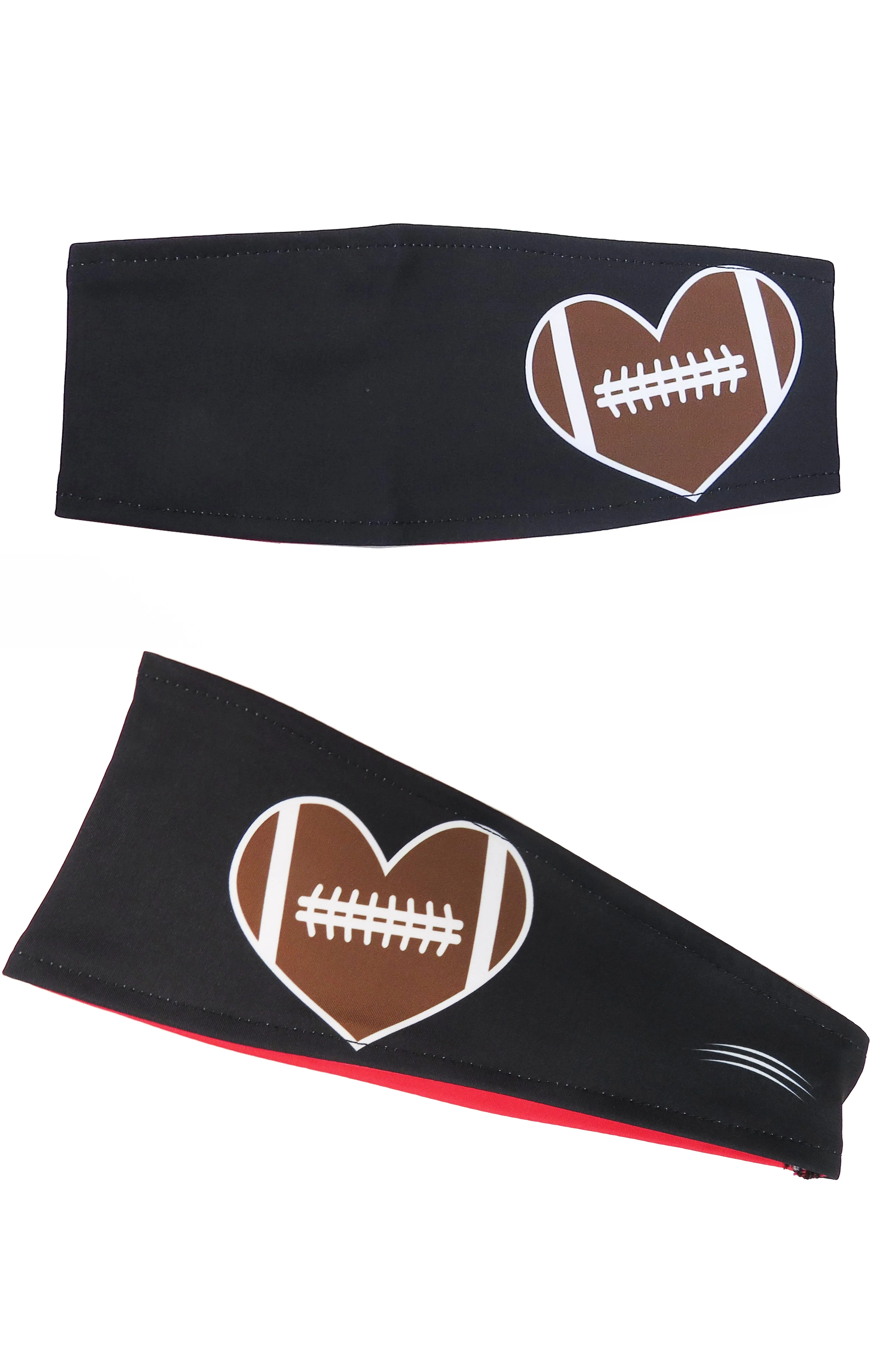 5416 - REVERSIBLE Game Day Football Headbands (Various Prints) - FINAL SALE