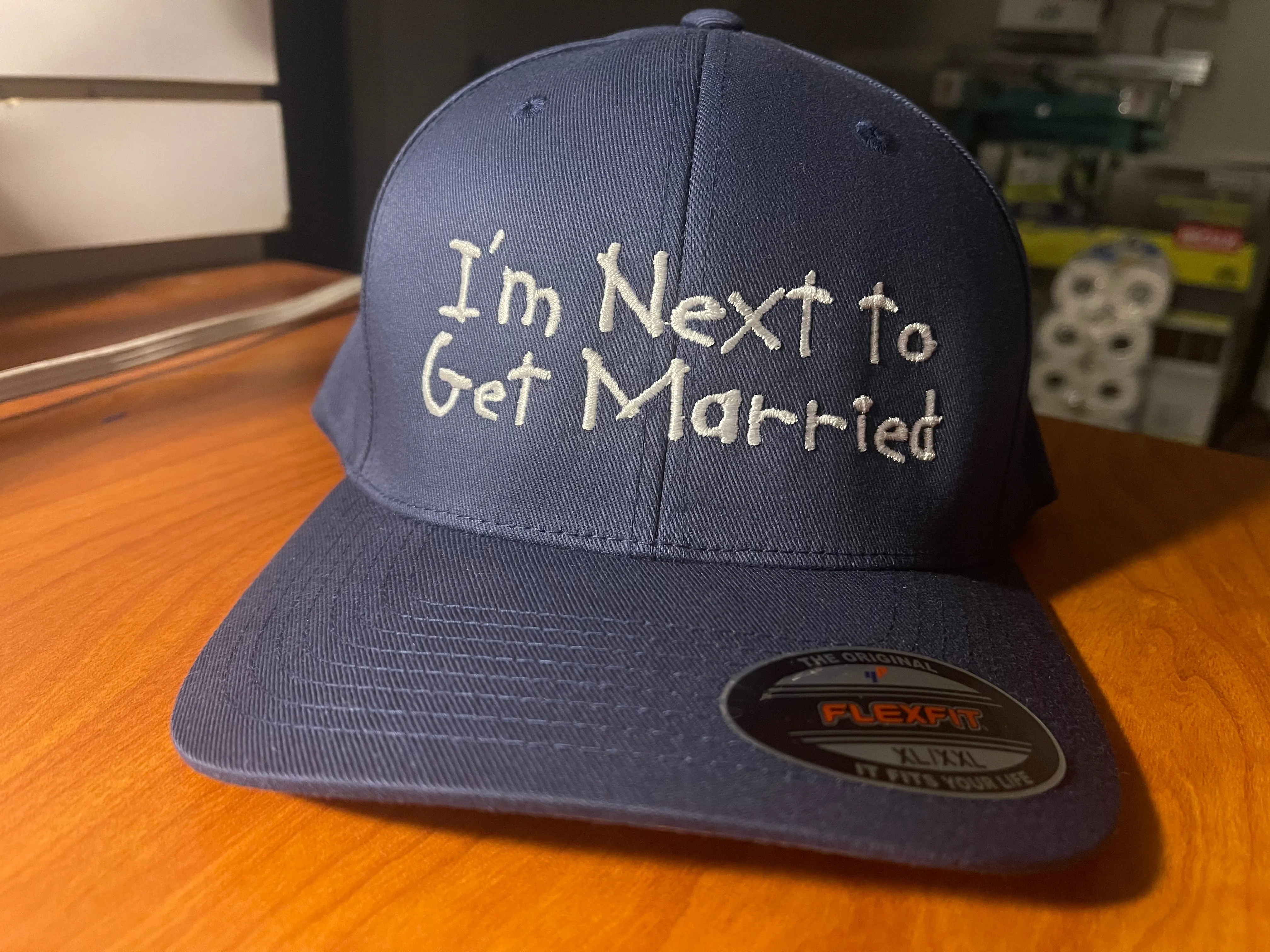 6277 Flexfit Cotton Blend Hats, Custom Embroidery