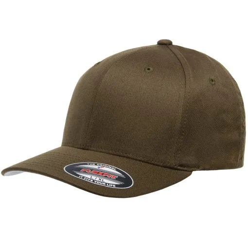 6277 Flexfit Cotton Blend Hats, Custom Embroidery