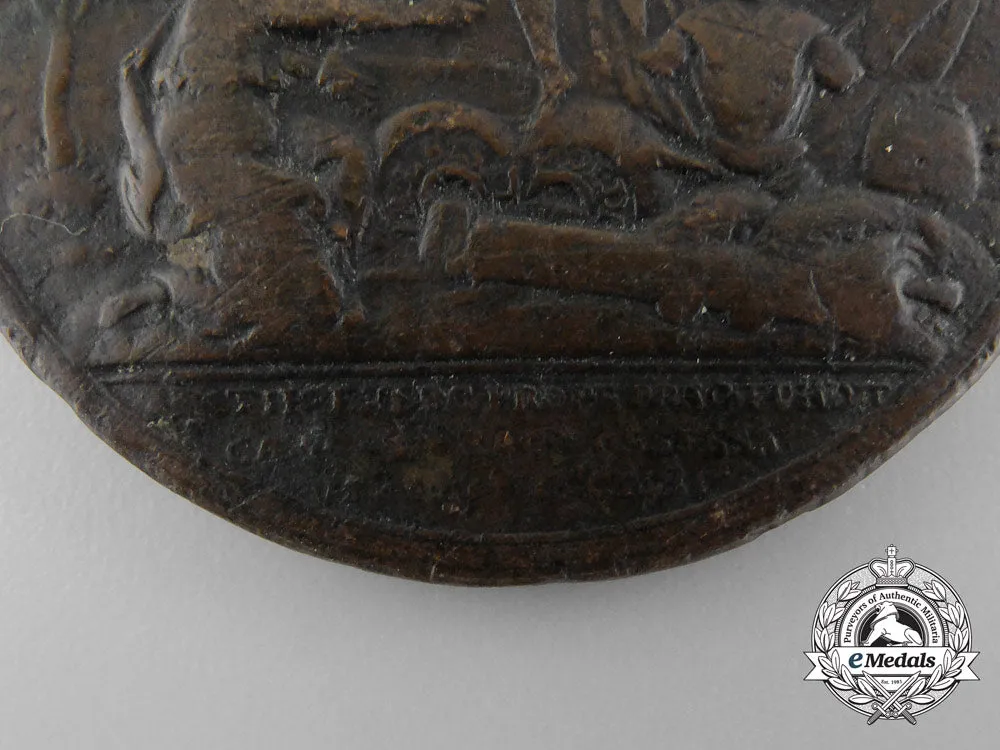 A 1757 Frederick The Great Battle Of Prague Victory Medal
