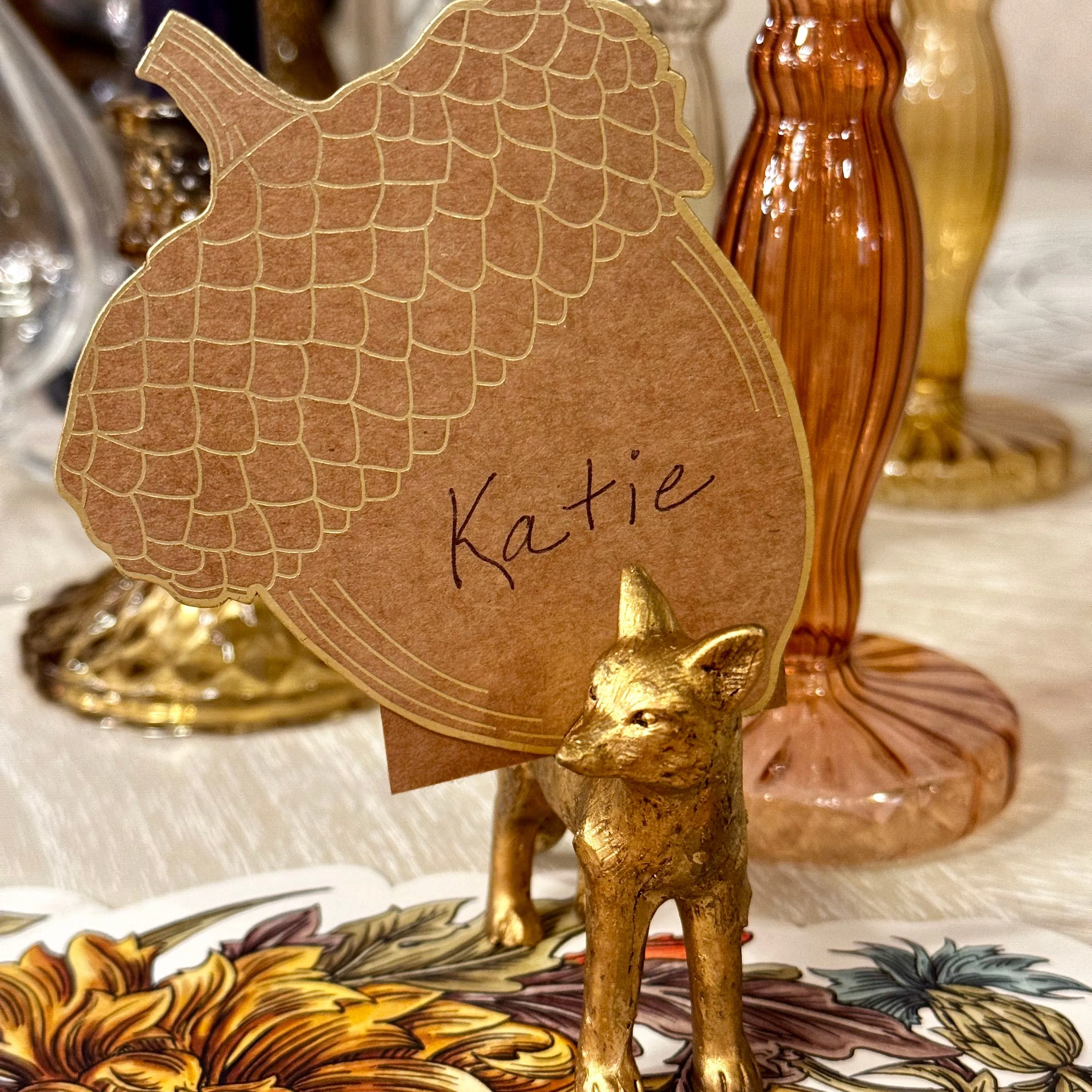 Acorn Place Card