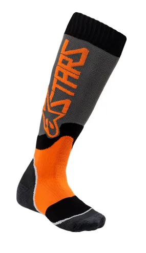ALPINESTARS MX PLUS-2 SOCKS COOL GRAY/ MEDIUM 4701920-9040-M