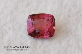 Amazing Purple Red Spinel. Cushion Cut. 0.85 ct