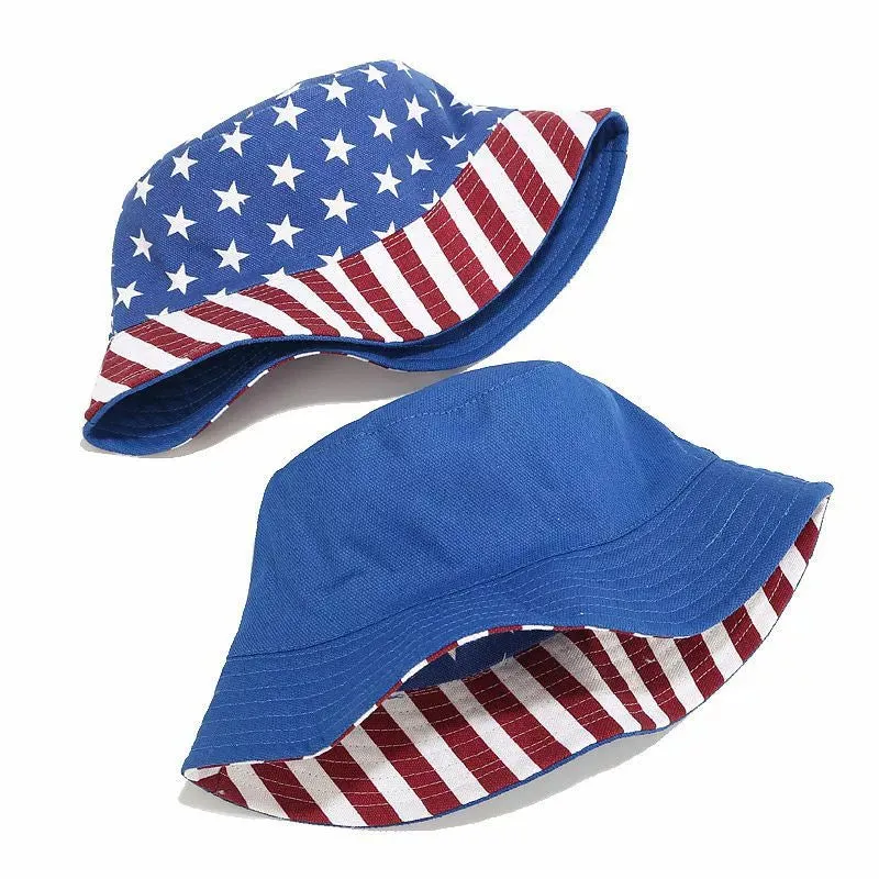American Flag  Bucket Hat