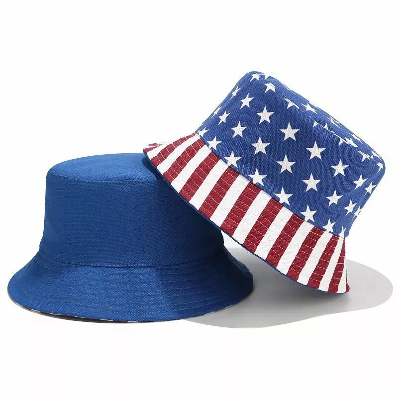 American Flag  Bucket Hat