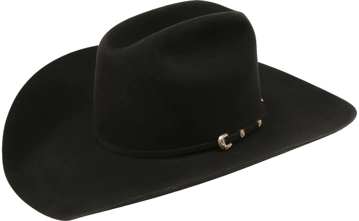 AMERICAN HAT 7X BLACK RC FELT HAT