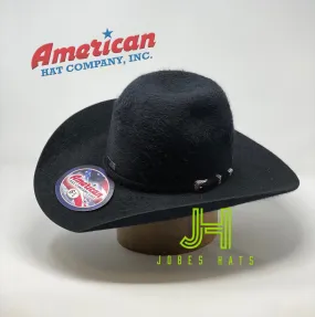 American Hat Co Felt 20x Grizzly Black 4" 1/2 brim