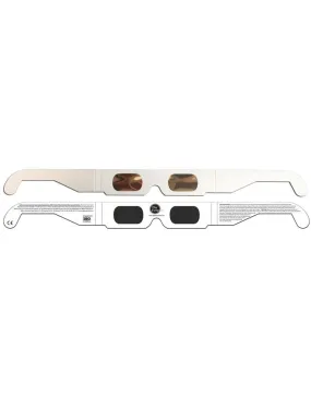 AMERICAN PAPER OPTIC Solar Eclipse Glasses (White)