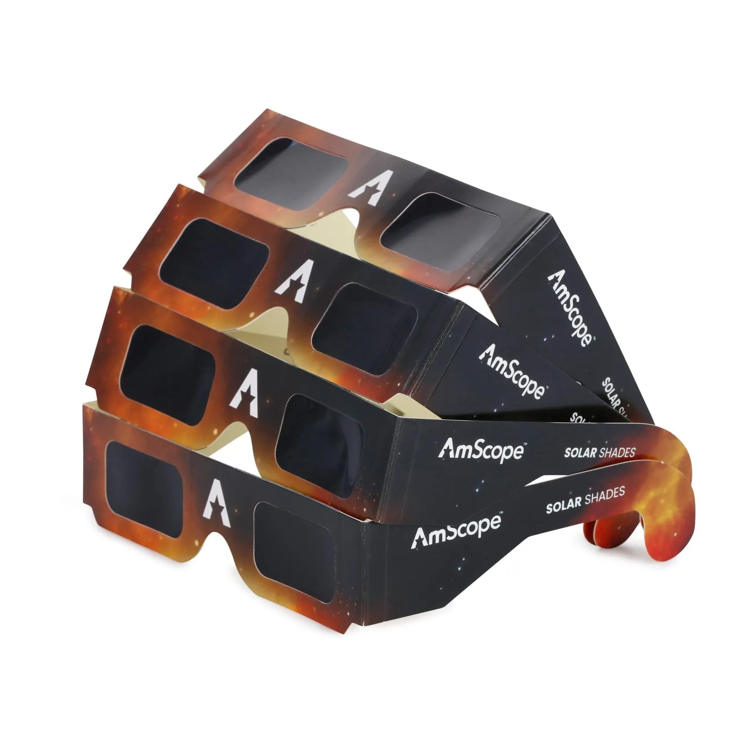 AmScope Solar Eclipse Viewing Glasses (4-Pack)