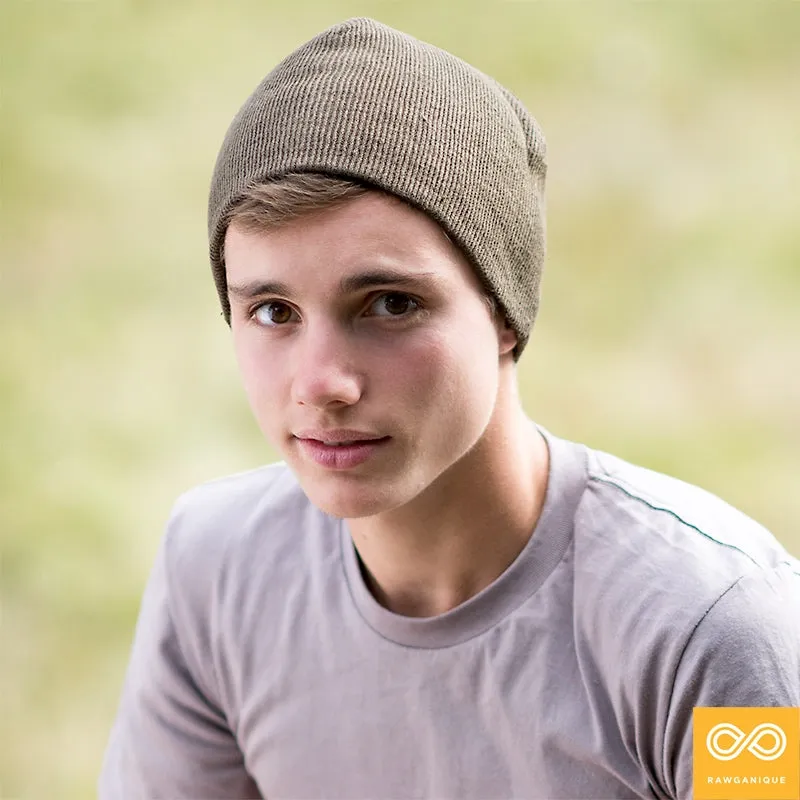 ASPEN 100% Organic Hemp Winter-weight Beanie Toque Hat (Two-layer) (Unisex)