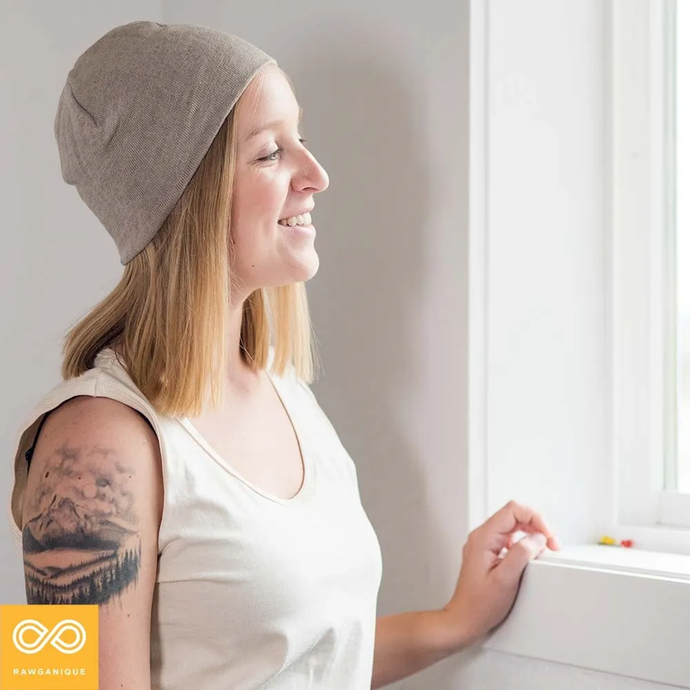 ASPEN 100% Organic Hemp Winter-weight Beanie Toque Hat (Two-layer) (Unisex)