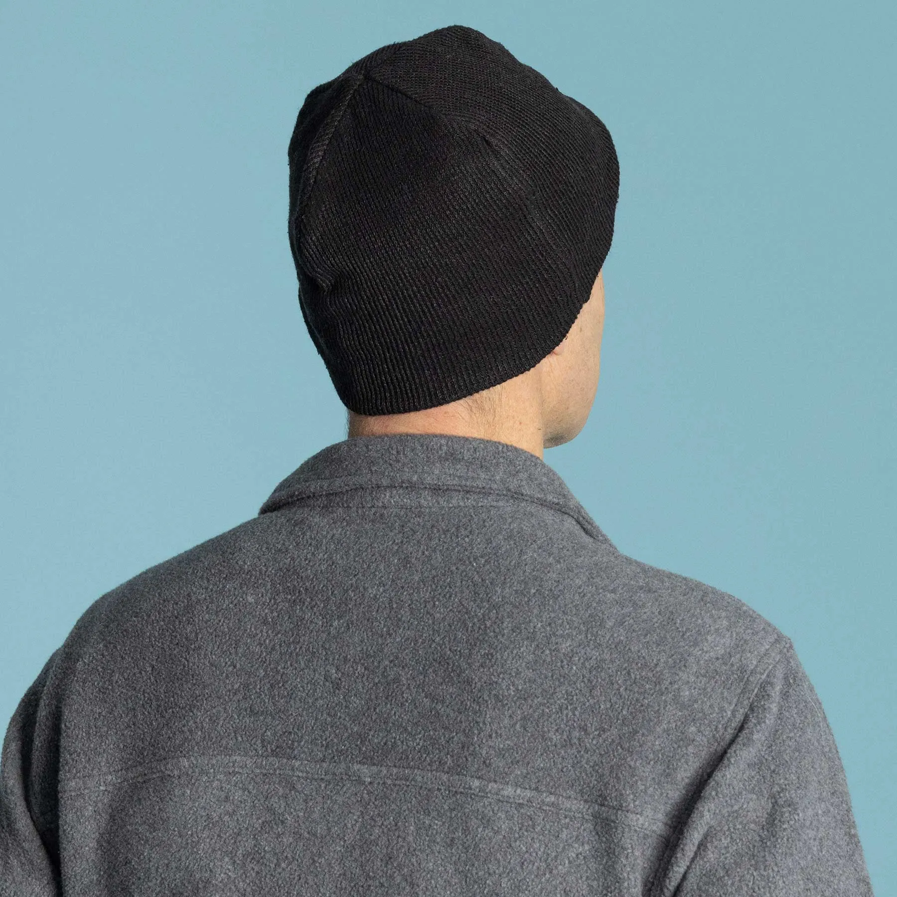 ASPEN 100% Organic Hemp Winter-weight Beanie Toque Hat (Two-layer) (Unisex)