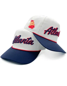 Atlanta Rope Hat  - Navy/White