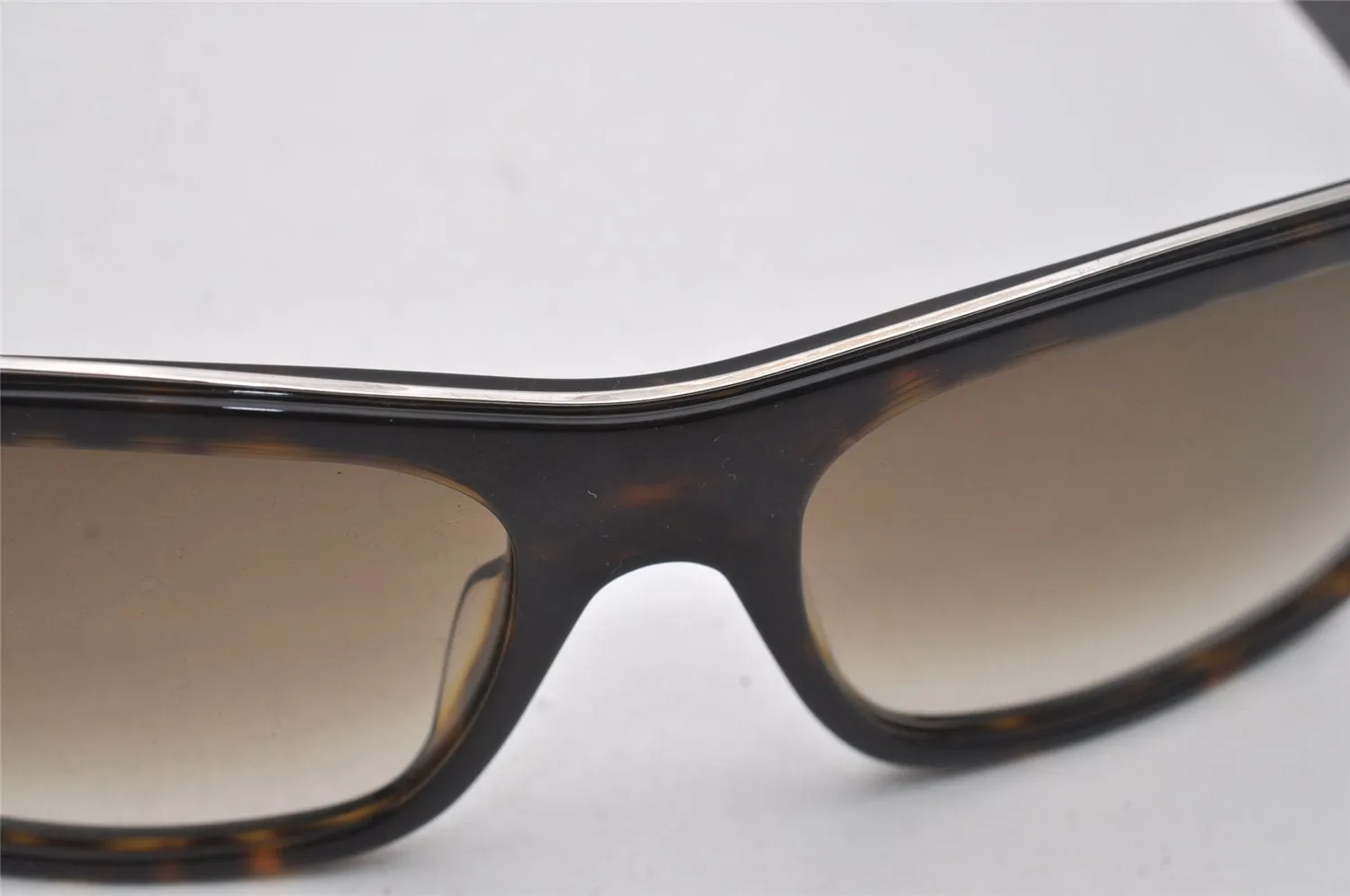 Authentic GUCCI Vintage Sunglasses Tortoise Shell GG 1594/S Plastic Brown 4511J