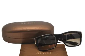 Authentic GUCCI Vintage Sunglasses Tortoise Shell GG 1594/S Plastic Brown 4511J