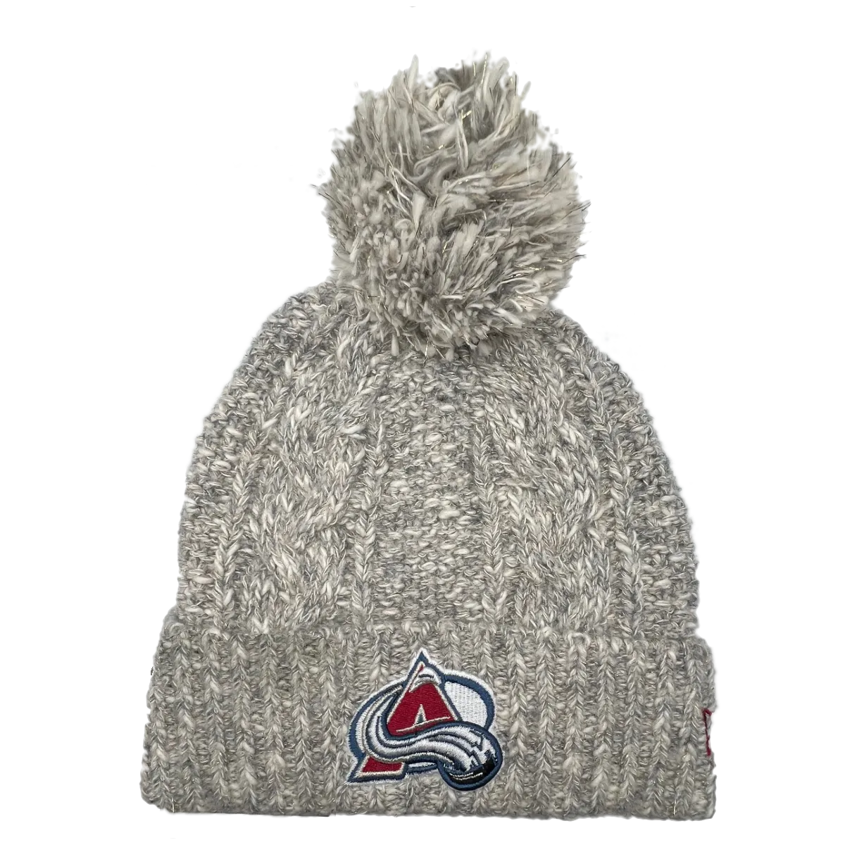 Avalanche Ladies Shimmer Pom Knit