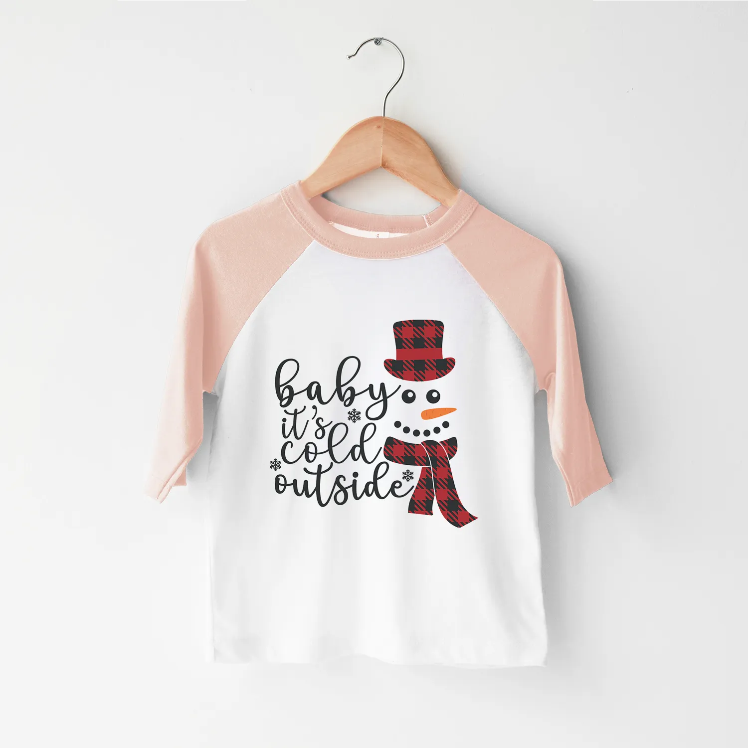 Baby It's Cold Outside Kids Shirt - Cute Winter Shirt
