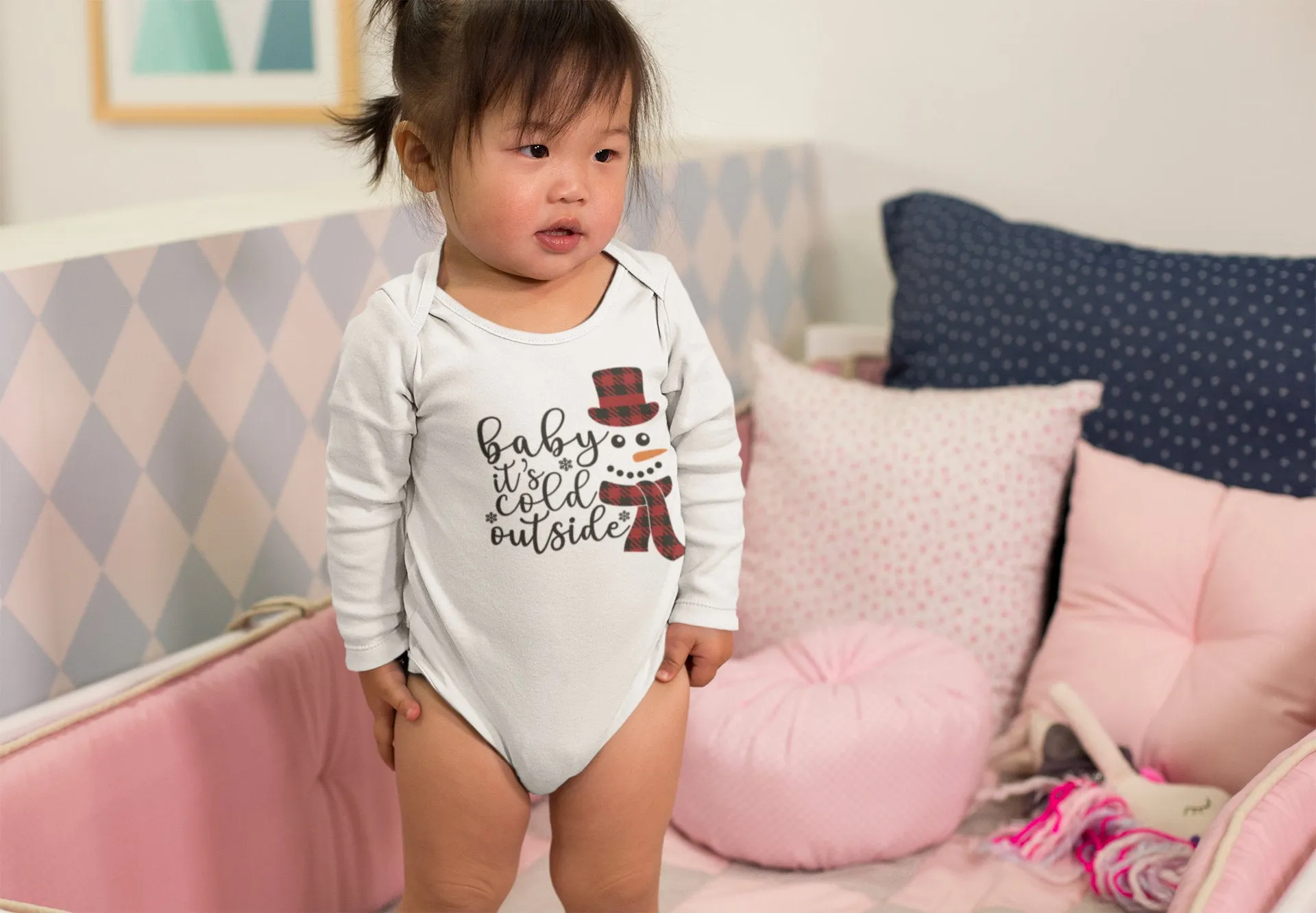 Baby It's Cold Outside Kids Shirt - Cute Winter Shirt