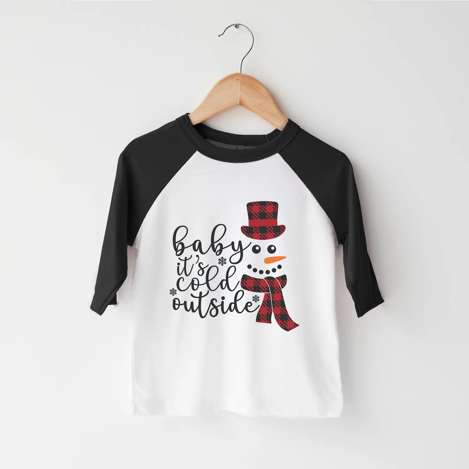 Baby It's Cold Outside Kids Shirt - Cute Winter Shirt