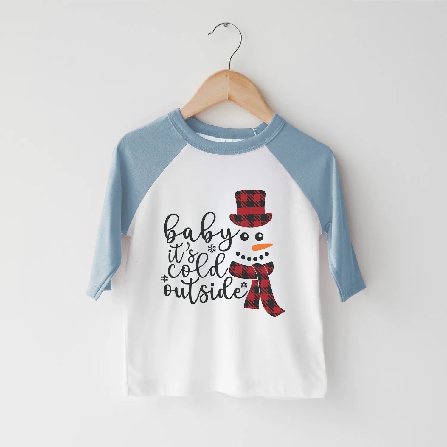 Baby It's Cold Outside Kids Shirt - Cute Winter Shirt