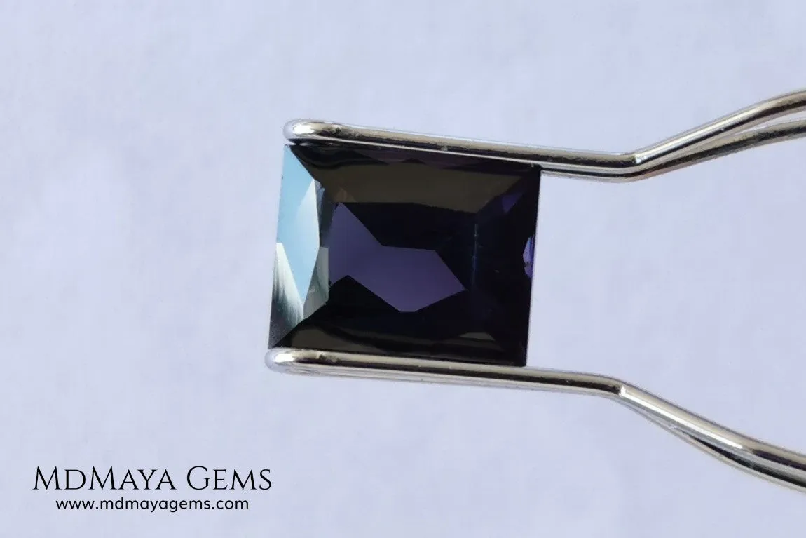 Beautiful Dark Purple Spinel from Sri Lanka. 1.80 ct