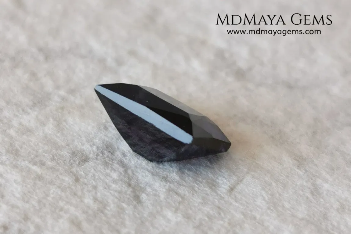 Beautiful Dark Purple Spinel from Sri Lanka. 1.80 ct