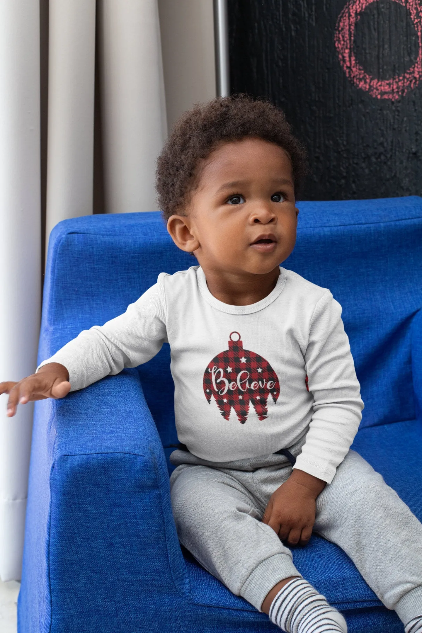 Believe Baby Onesie - Cute Christmas Onesie
