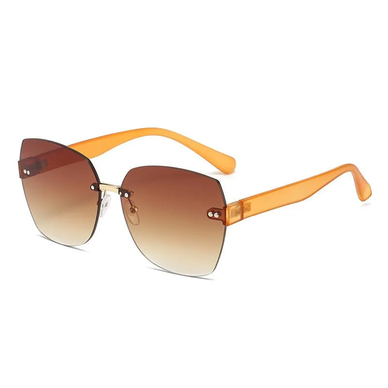 Big Frame Gradient Sunglasses