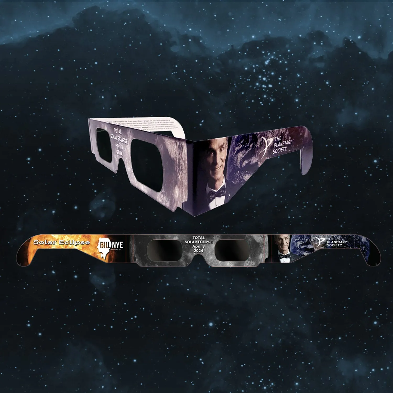 Bill Nye Solar Eclipse Glasses w/Sticker