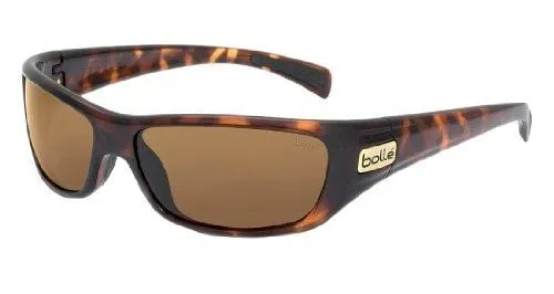 Bolle Women's Sport Copperhead Sunglasses (Dark Tortoise, Polarized)