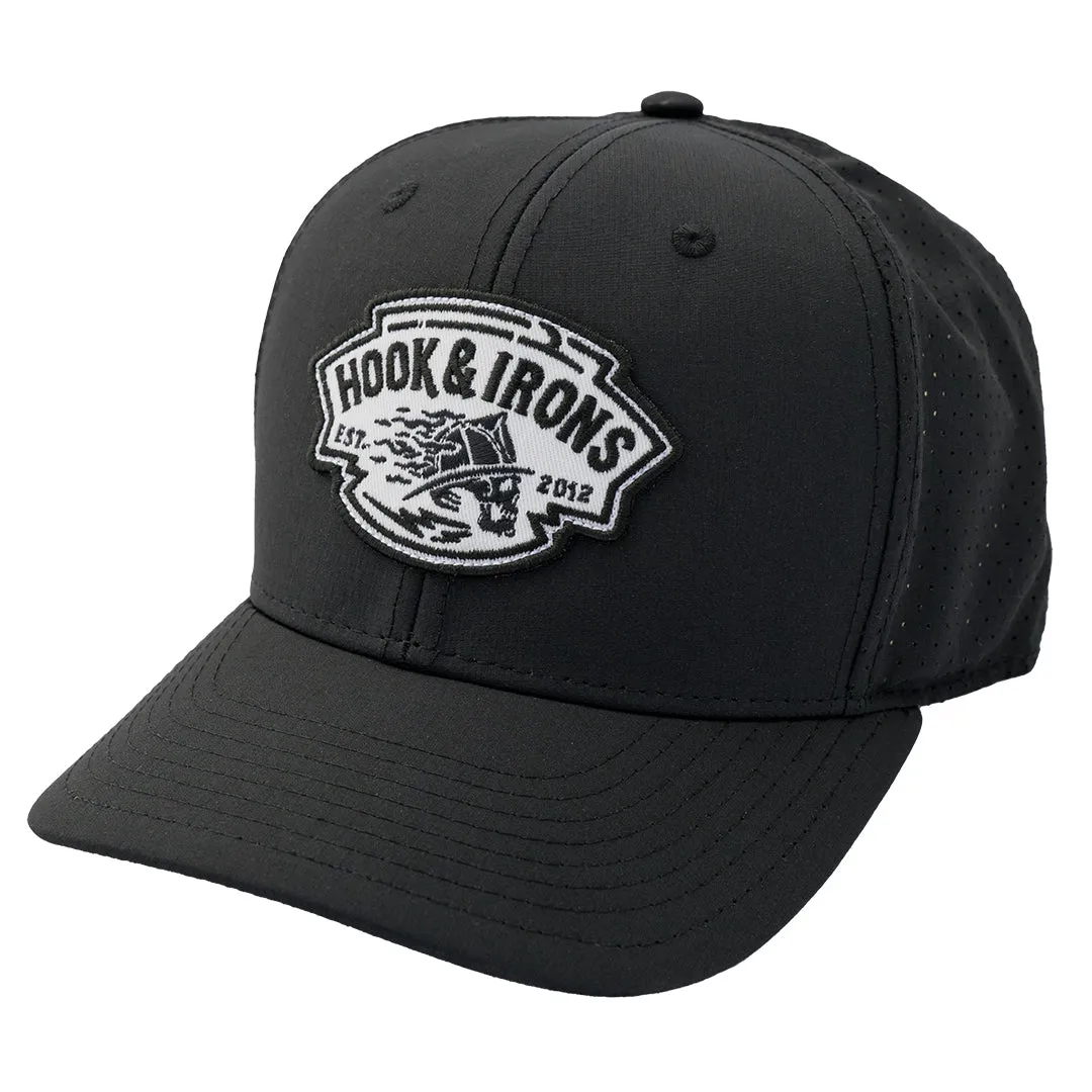 Bones Trucker - Black UV Lite Snapback Hat