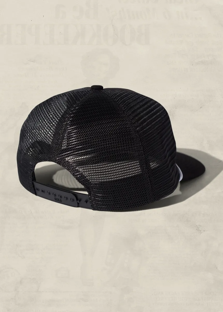 Brushed Cotton Rope Trucker Hat I 4 Colors