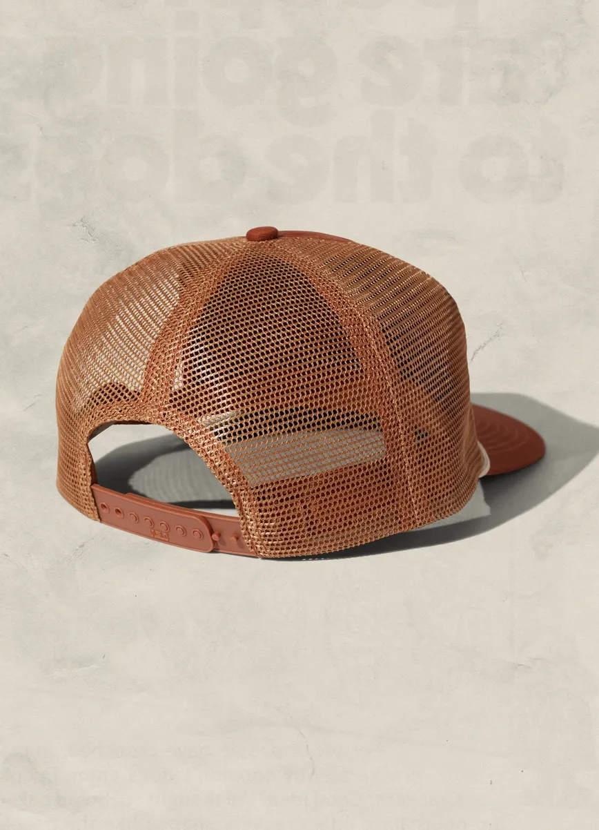 Brushed Cotton Rope Trucker Hat I 4 Colors