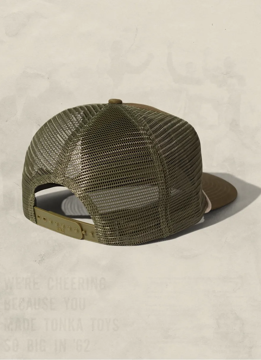 Brushed Cotton Rope Trucker Hat I 4 Colors