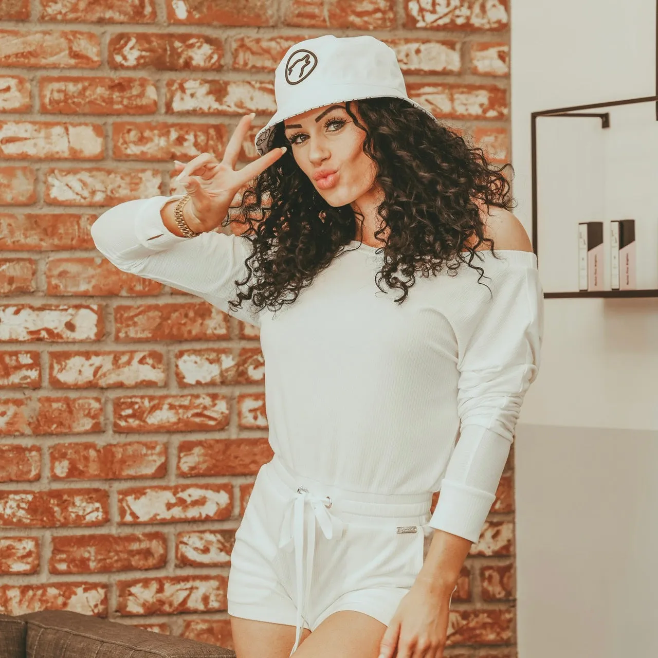 Bucket Hat Polar White