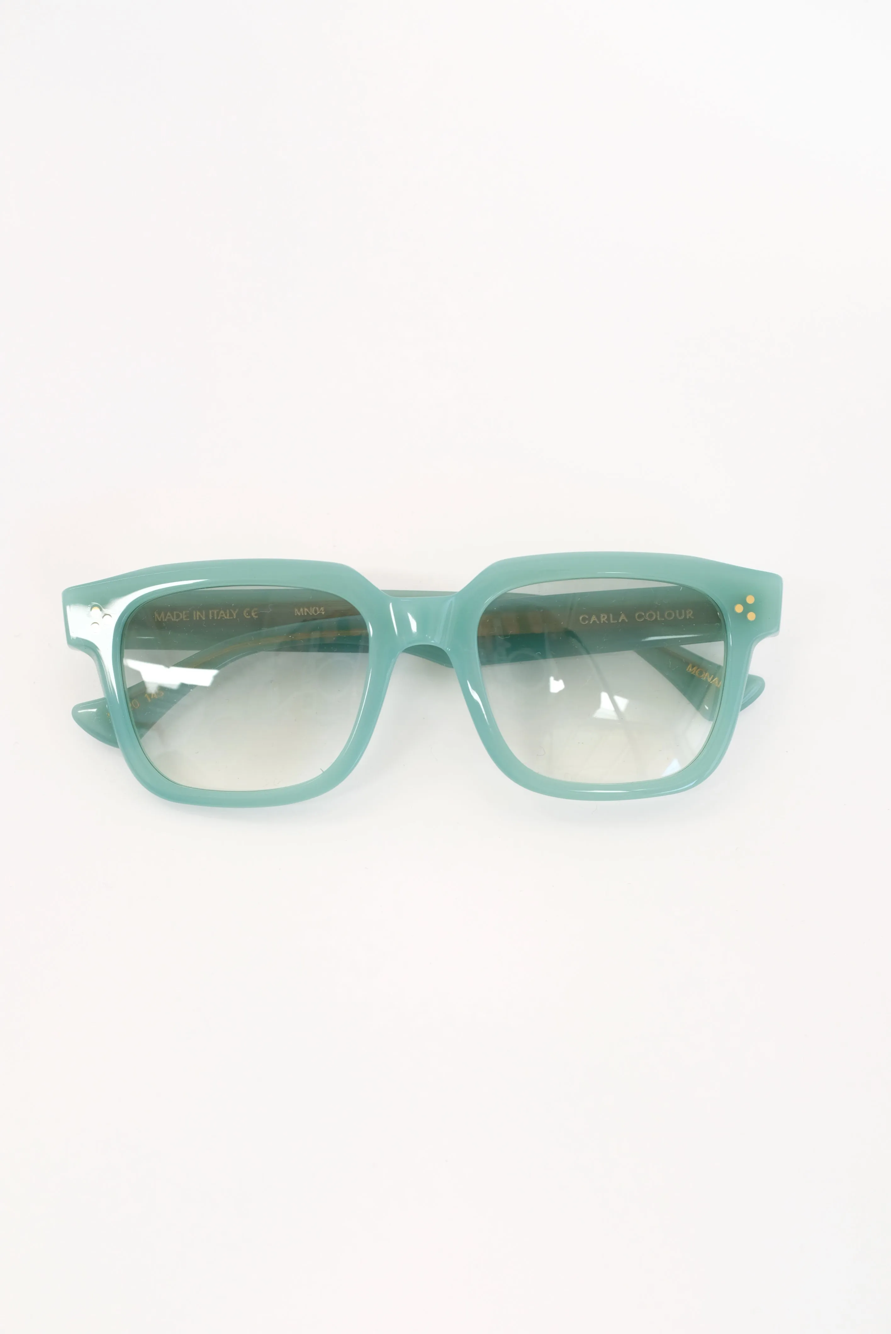 Carla Colour Monaro Sunglasses Seafoam Green
