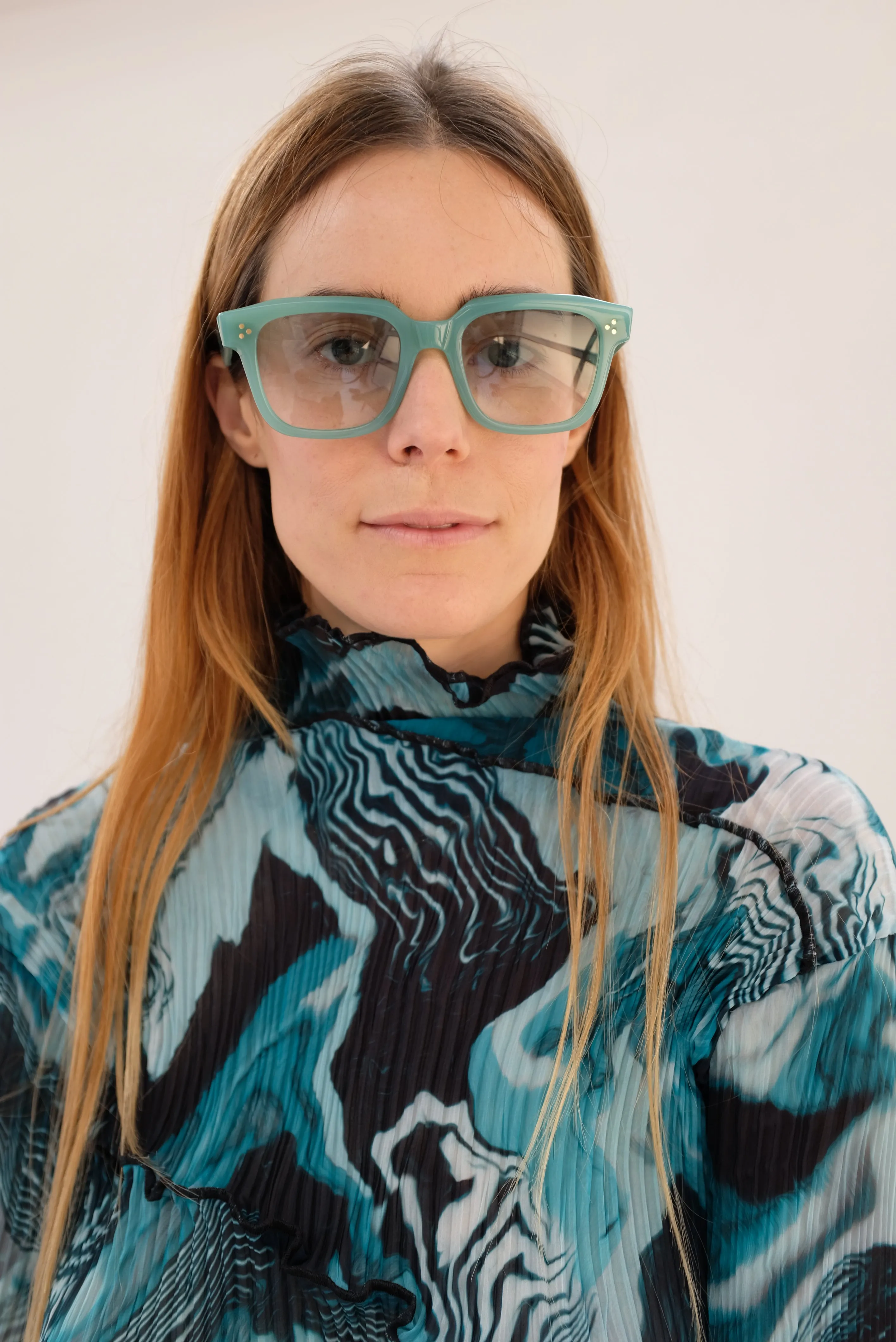 Carla Colour Monaro Sunglasses Seafoam Green