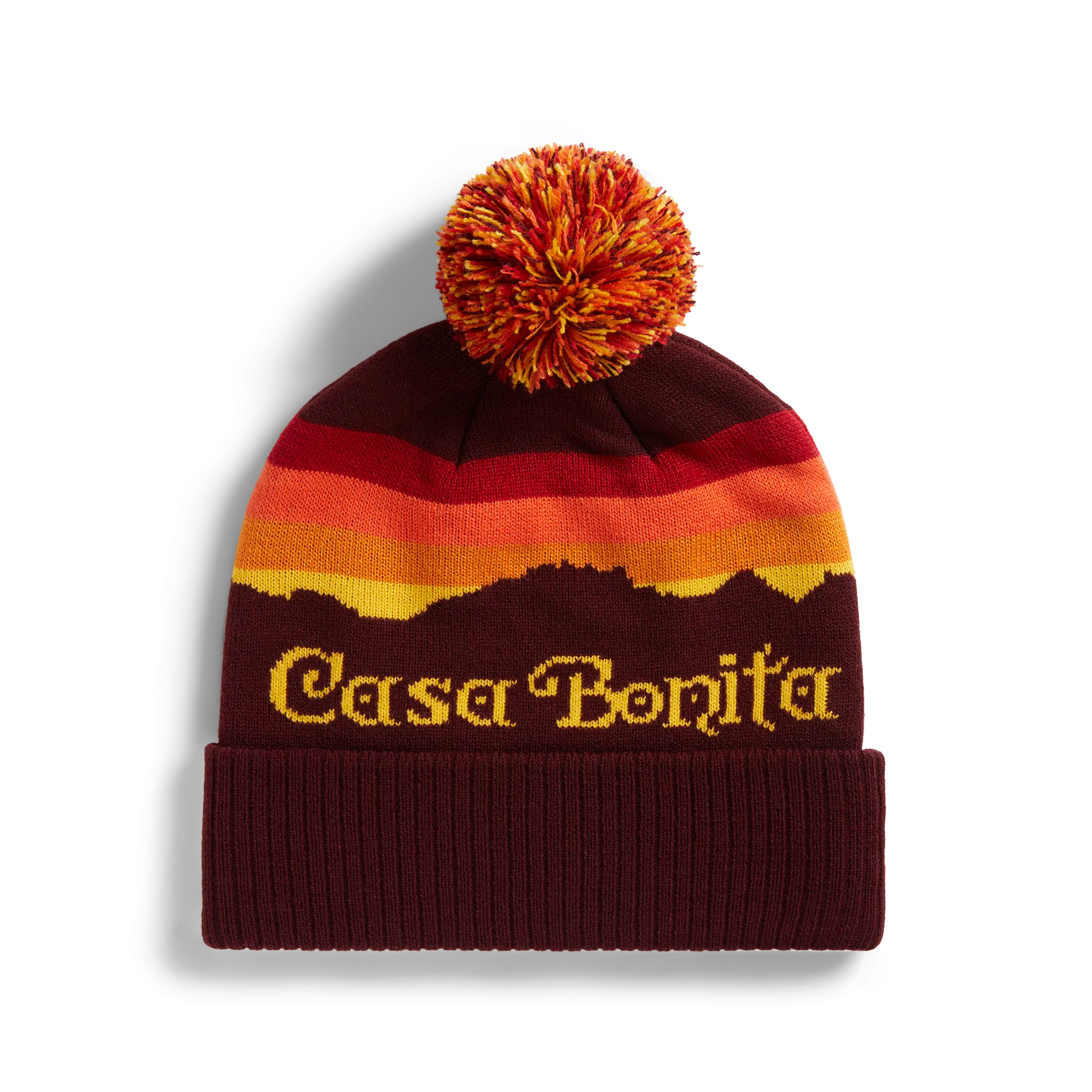 Casa Bonita Maroon Front Range Beanie
