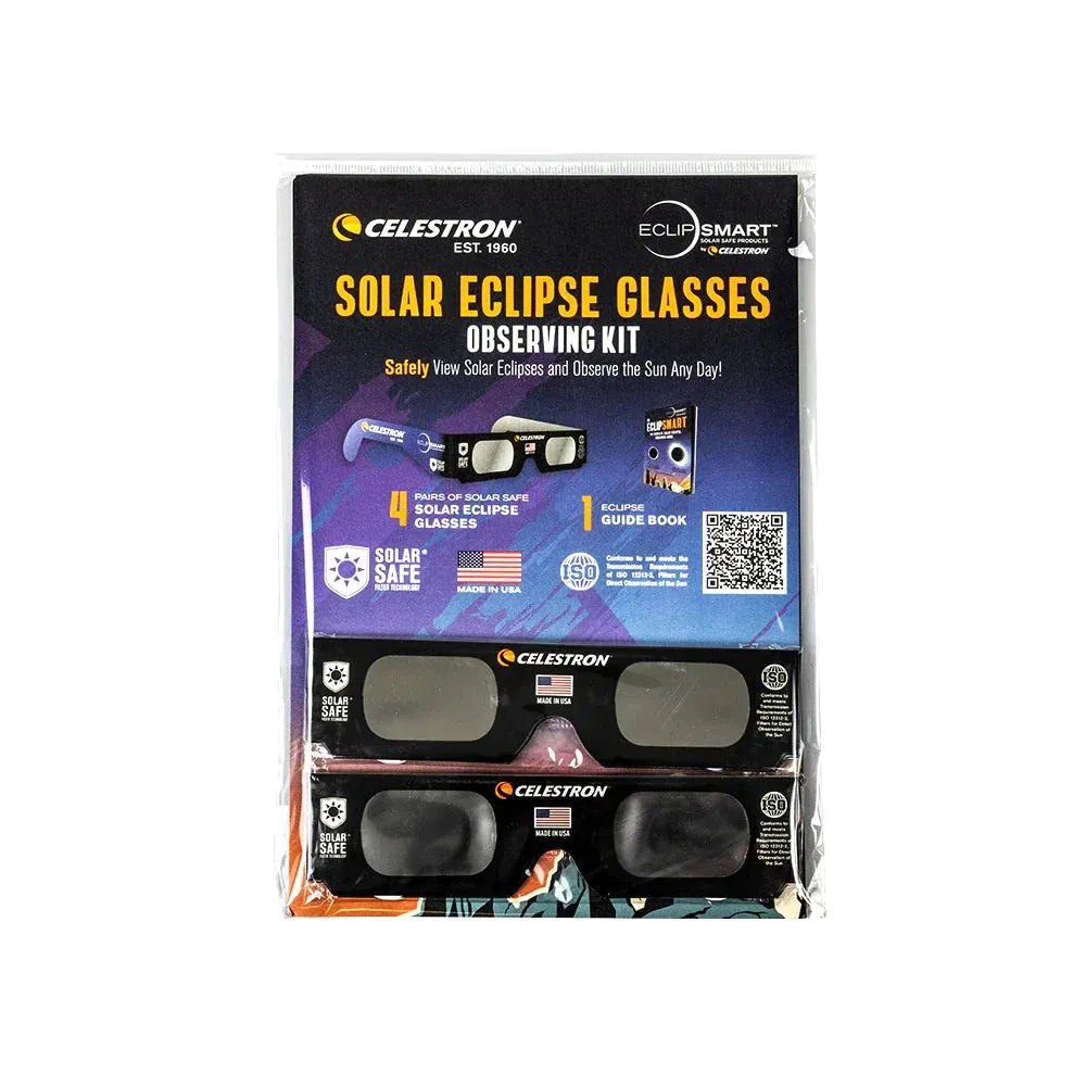 Celestron EclipSmart Solar Eclipse Glasses Observing Kit (44405)