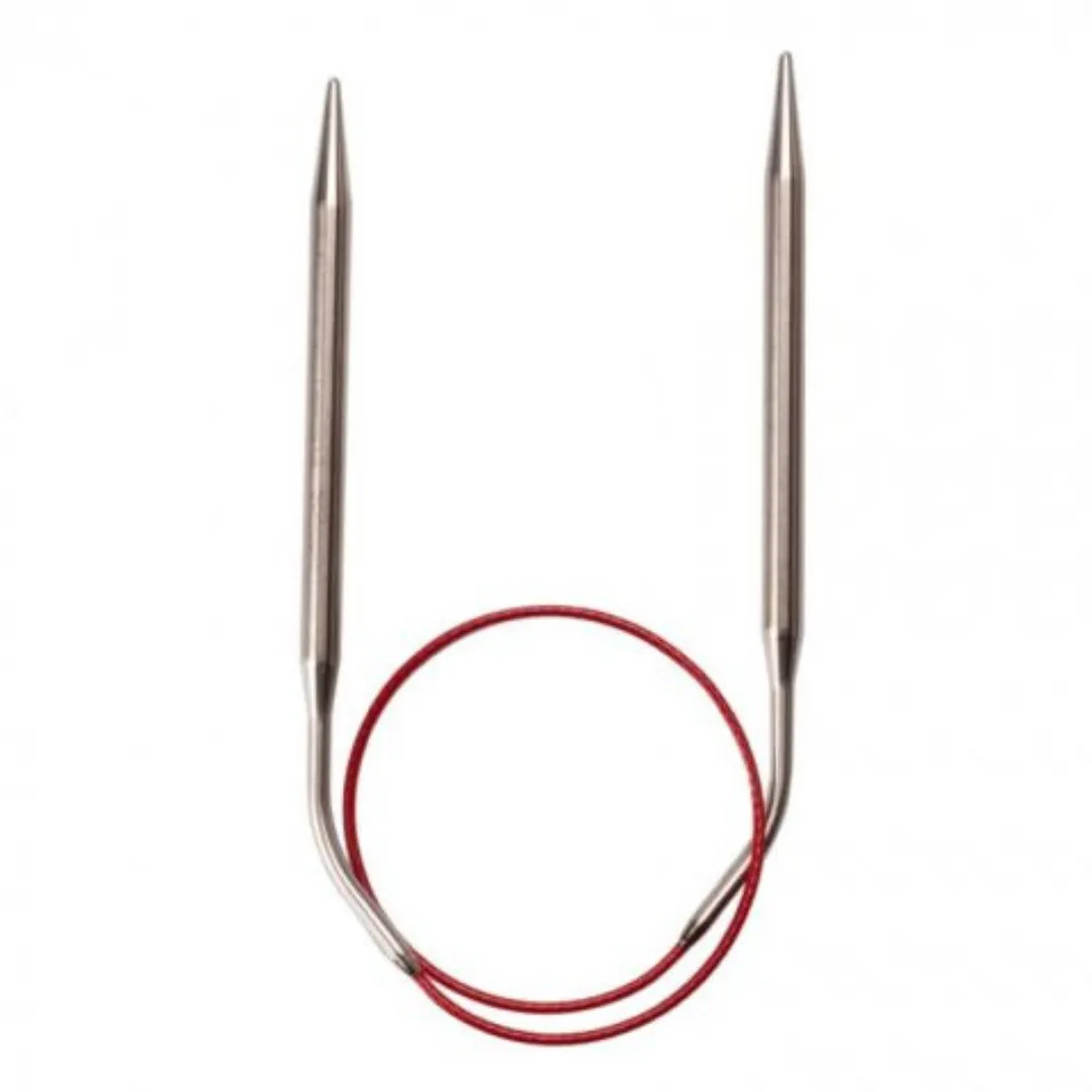 ChiaoGoo Knit RED Circular Knitting Needle 30-100 cm