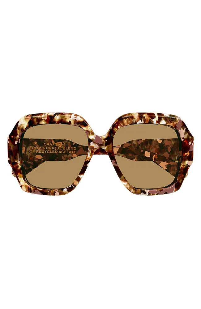 Chloe Blushy Brown Sunglasses