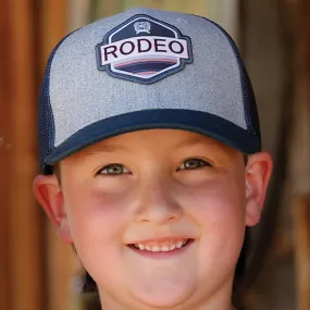 Cinch Kid's Blue Rodeo Trucker Cap