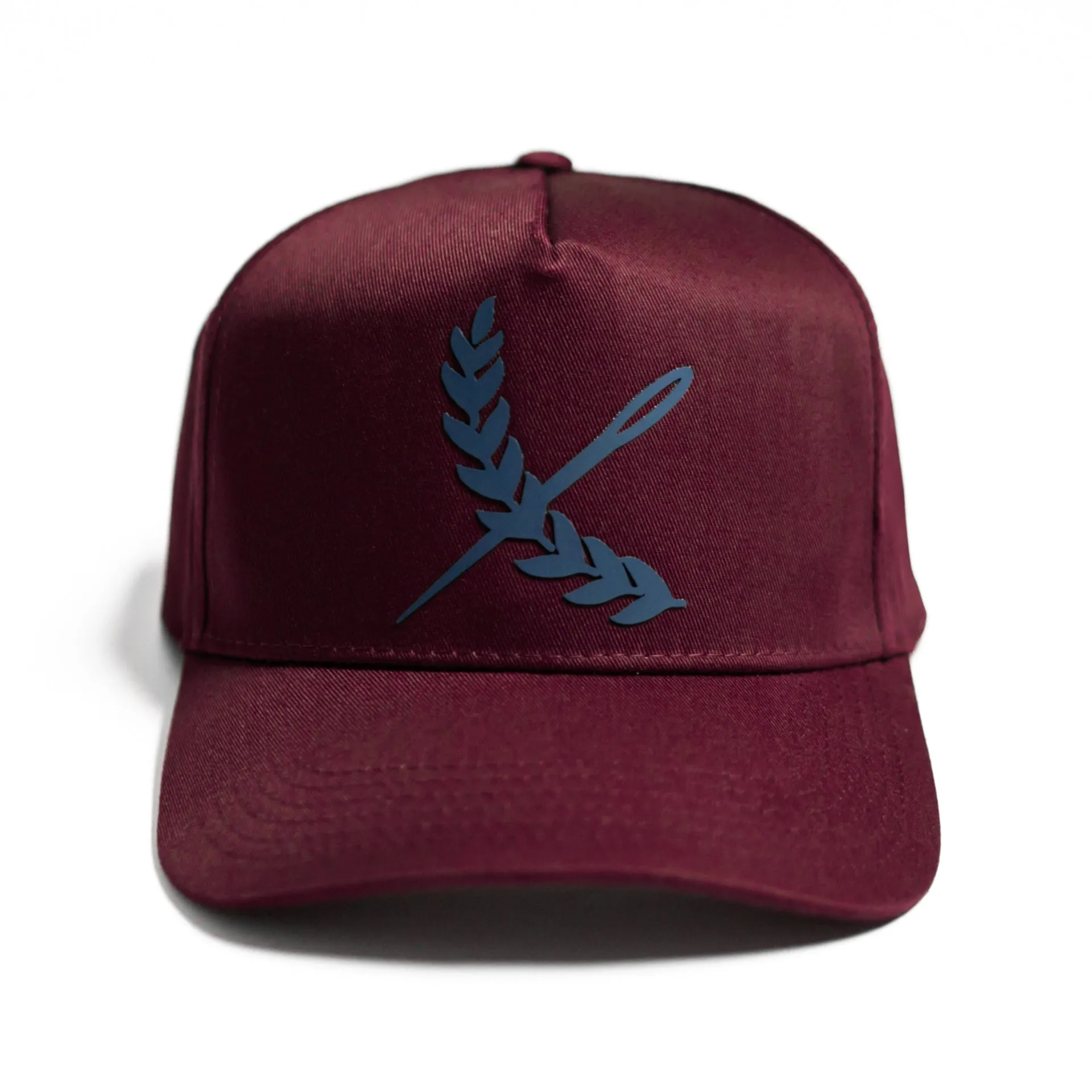Classic Imperial 5 Panel Cap - Maroon Navy