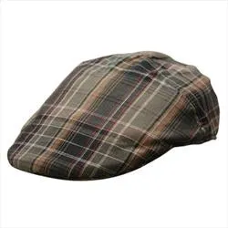 Conner Plaid Cotton Low Profile Cap