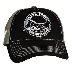 Cowboy Hardware® Boy's Western Rodeo Graphic Black Cap 701562-010